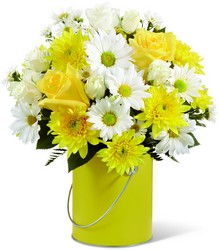 The FTD Color Your Day With Sunshine Bouquet from Victor Mathis Florist in Louisville, KY